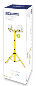 Led reflektor na stativu 2x30w2