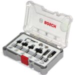 Glodala za drvo 6mm 6kom Bosch 2607017468