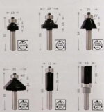 Glodala za drvo 6mm 6kom Bosch 2607017468 2