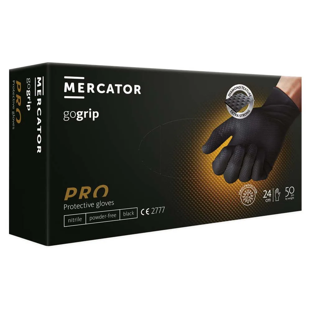 Rukavice Mercator GoGrip Black