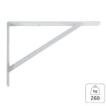 Nosac za police jaci model 9 bijeli