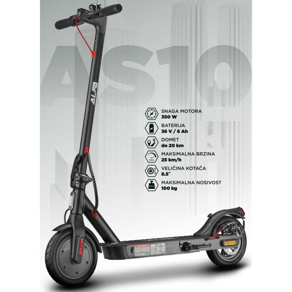 Romobil elektricni 350w 6ah As10