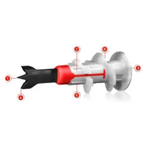 Tipla za gips ploce Fischer Duoblade s vijkom4