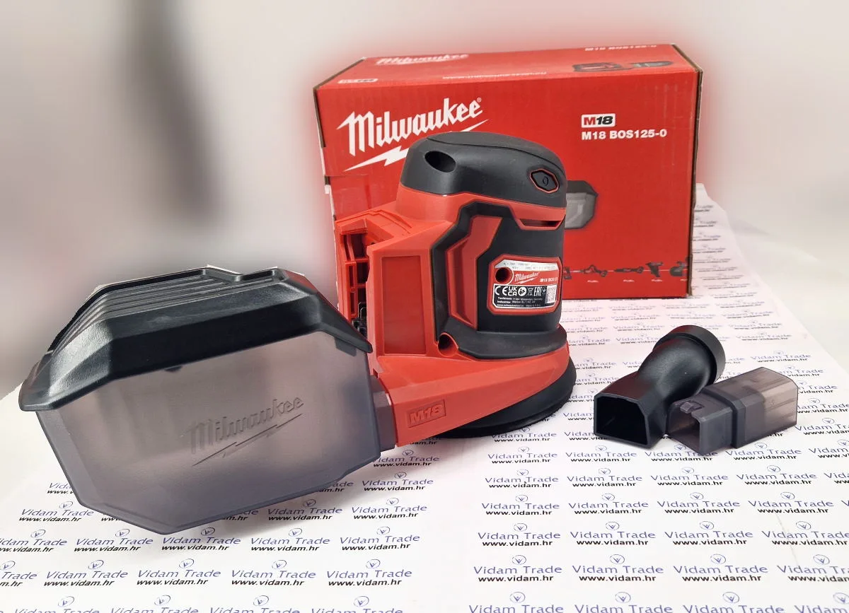 Ekscentar aku brusilica Milwaukee M18 BOS125 0 2
