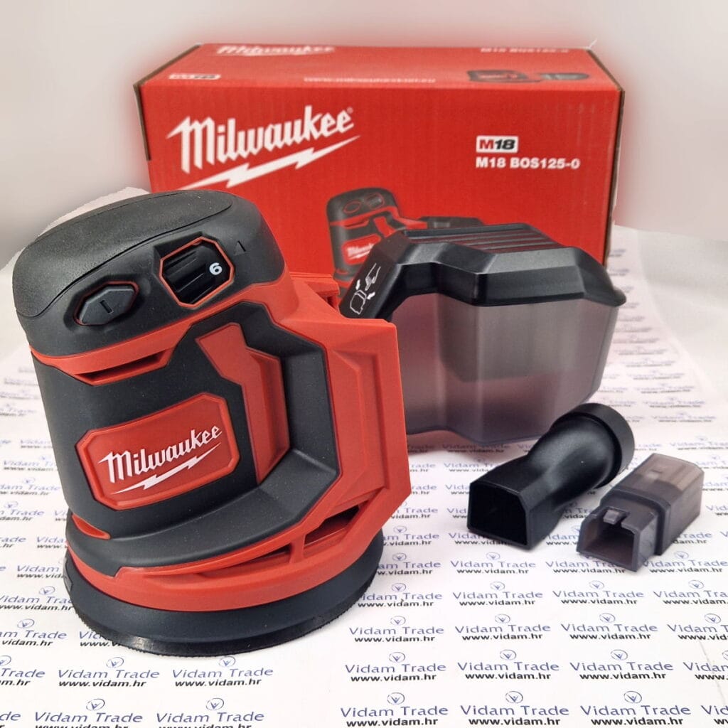 Ekscentar aku brusilica Milwaukee M18 BOS125 0 7