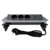 Uticnica za radnu plocu pop up 3USB Inox