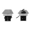 Uticnica za radnu plocu pop up 3USB Inox 2