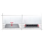 Uticnica za radnu plocu pop up 3USB Inox 3