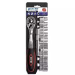 Račna 1/2" s nasadnim ključevima 8-22mm Dedra