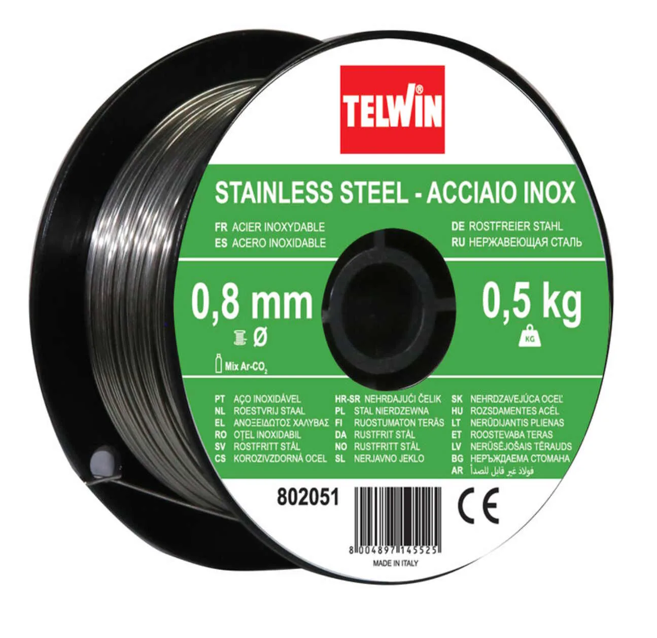 Zica za varenje INOX 08mm Telwin2