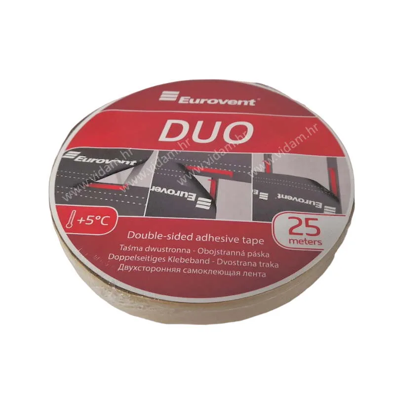Eurovent Duo dvostrana ljepljiva traka za parne brane i paroprousne folije 4