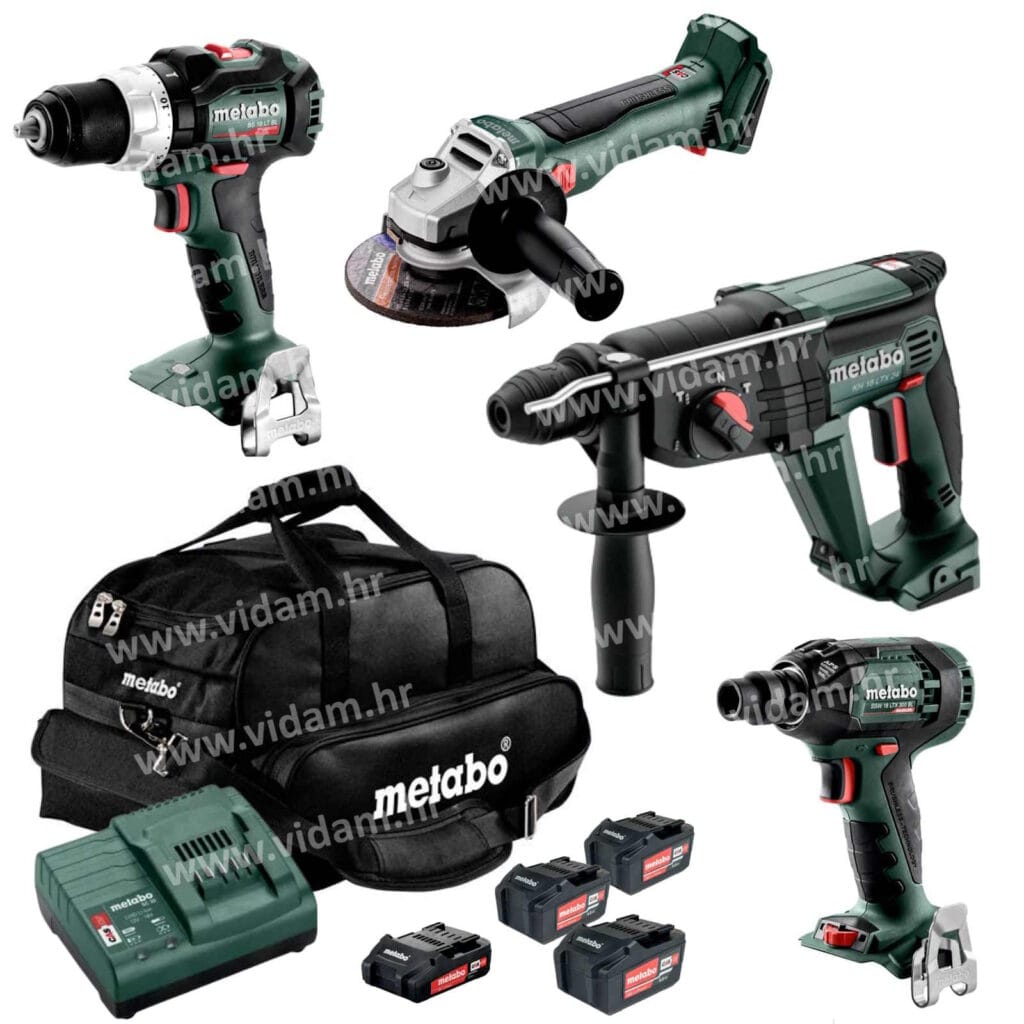Metabo aku set combo 18v 10 1