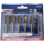 Set freza za metal 6mm HSS 6kom 07F500 2
