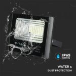 Solarni LED reflektor 12W s daljinskim upavljacem 4000K 3