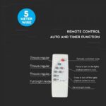 Solarni LED reflektor 12W s daljinskim upavljacem 4000K 6