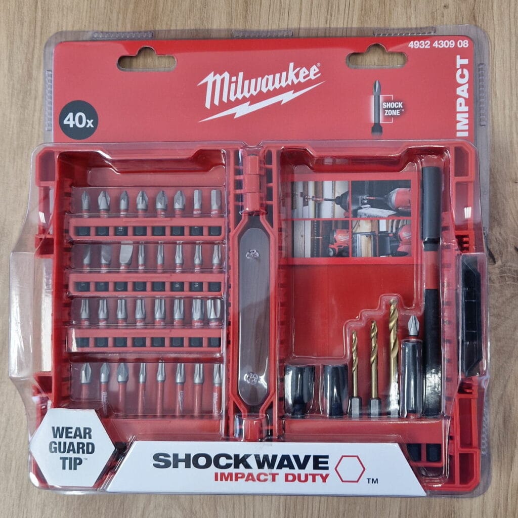 Milwaukee set udarnih bitova 40 dijelova 4932430908 2