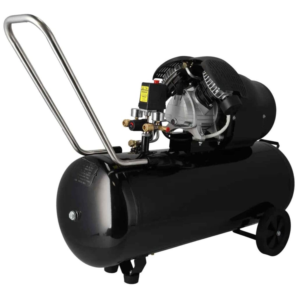 Kompresor 100l V Twin Dedra2