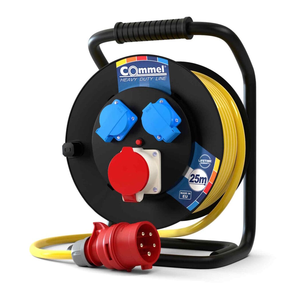 Kabelska motalica trofazna 400v 25m