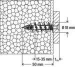 Tipla za stiropor fasadu Fischer FID II 50