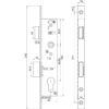 Brava za PVC vrata Fornax Iseo 1