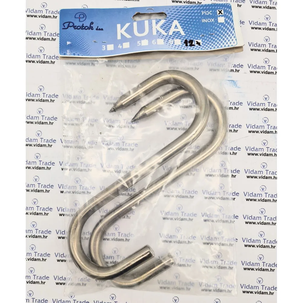 Kuke za meso 12mm 2kom Protok