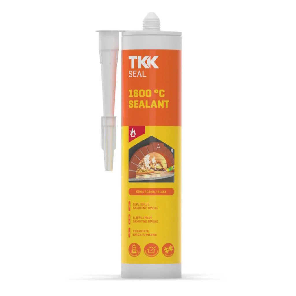 Temperaturni silikon 1600 °C crni