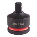 Udarni adapter za nasadne kljuceve 3 4 na 1 2 Milwaukee