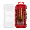 Milwaukee svrdla za metal 3 10mm HSS TIN Red Hex garnitura