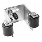 Prihvatnik za klizna vrata s valjcima regulirajuci