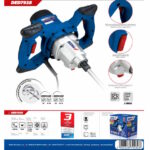 Gradevinska mjesalica 1200W 2 brzine M14 mikser mikser za ljepilo