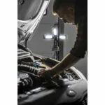 LED radna svjetiljka sklopiva s tronoscem 4500lm za radionicu kampiranje i ribolov2