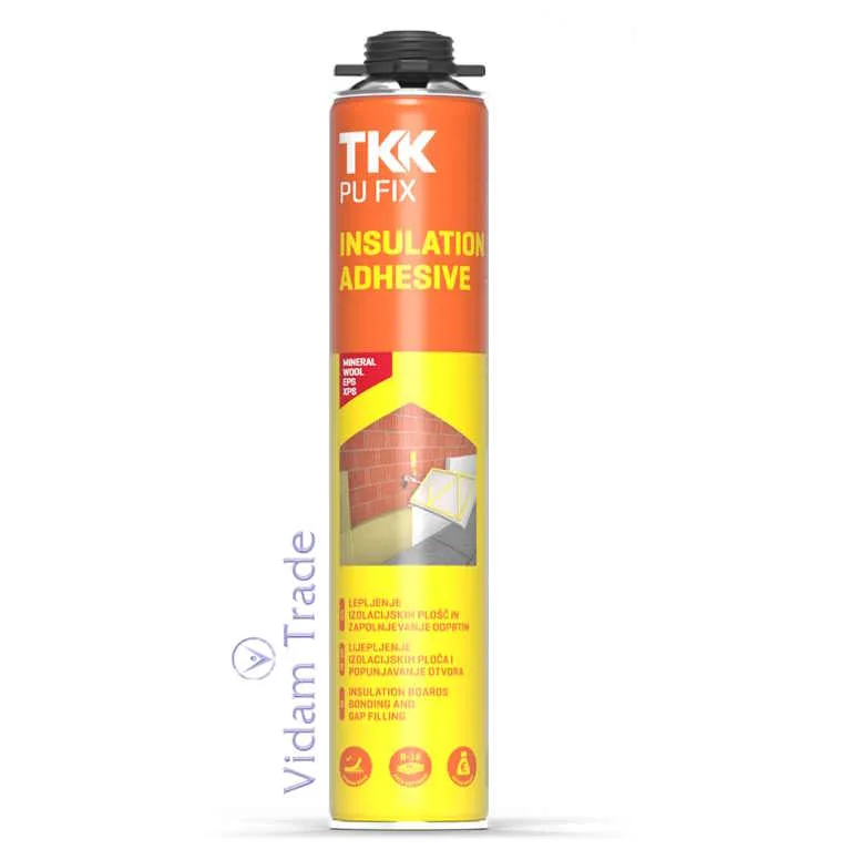 Pur pjena za stiropor i kamenu vunu TKK Insulation Adhesive