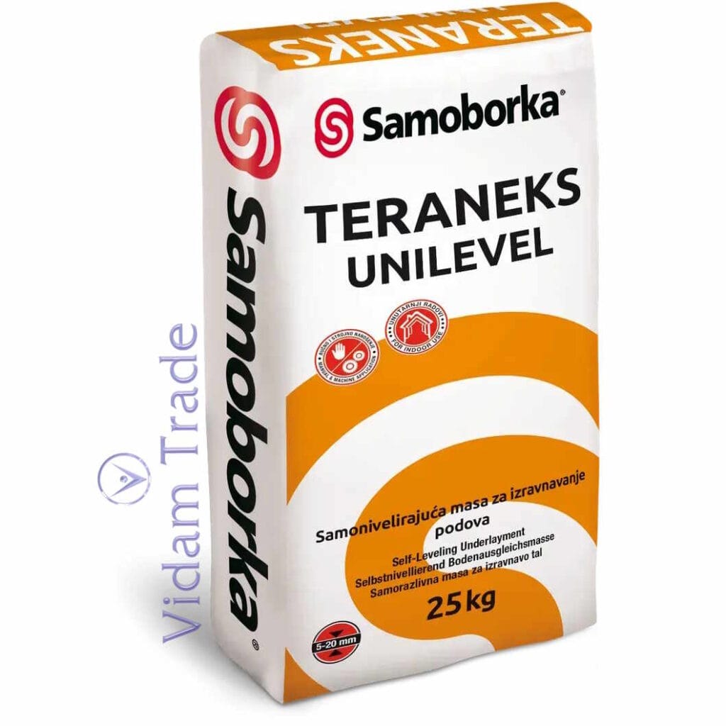 Samoborka TERANEKS UNILEVEL – samonivelirajuca masa za podove 25 kg
