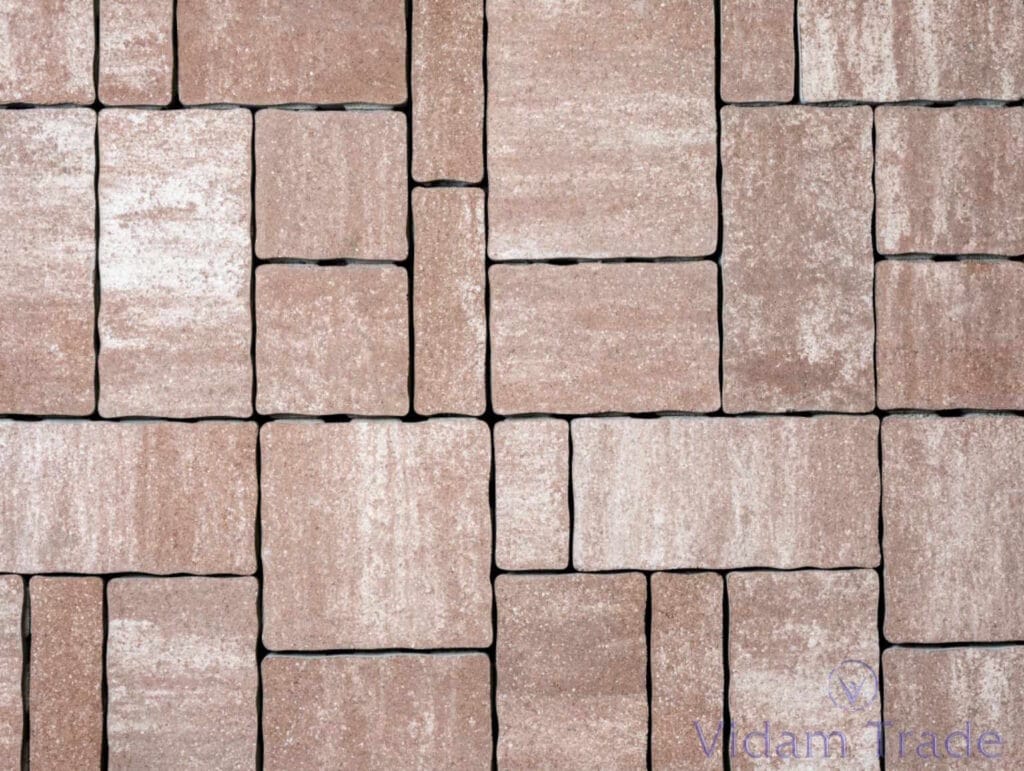 BS Verona smeda bijela oplocnik za dvoriste i prilaze Bacska Stone