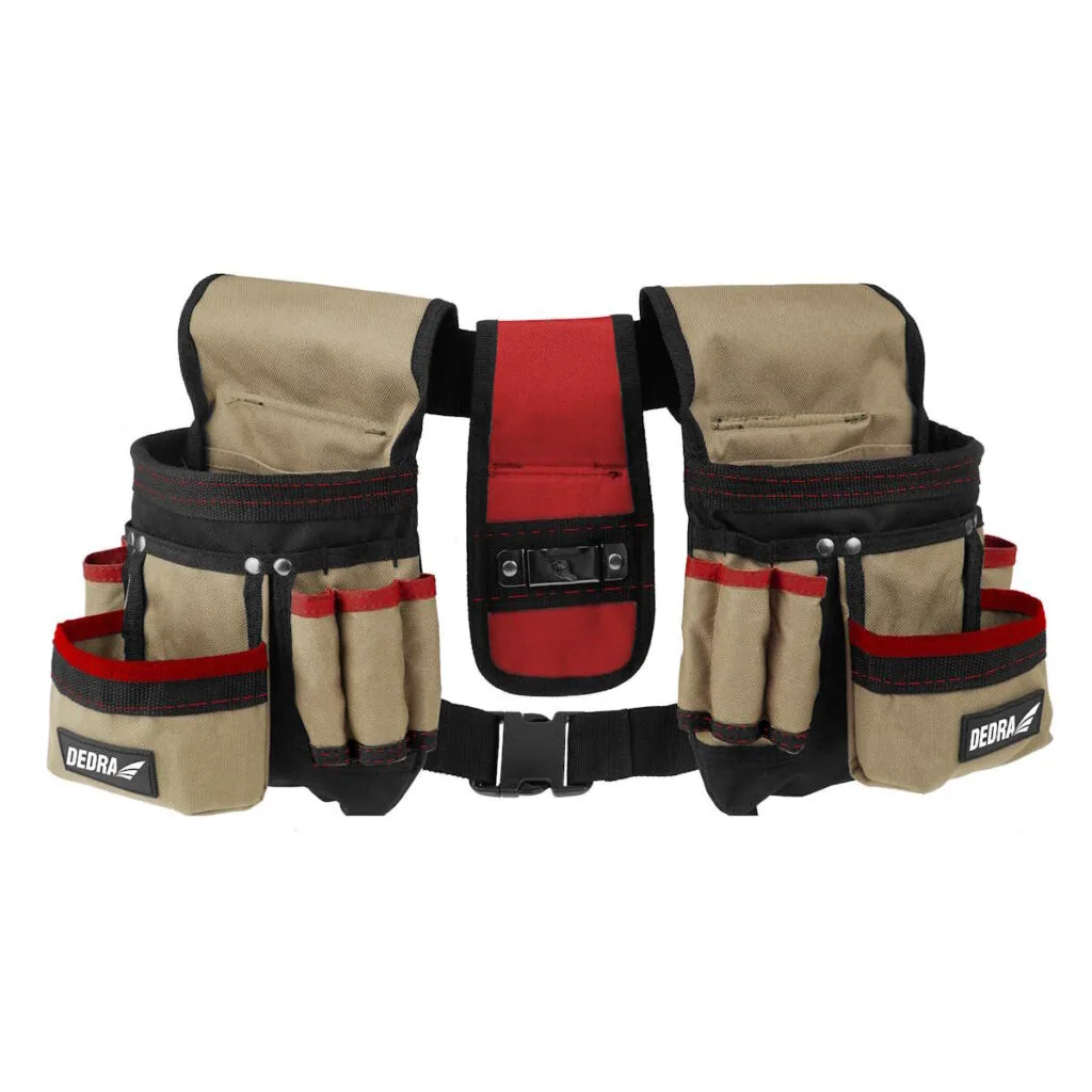 Radni pojas s 2 torbe Dedra N0033