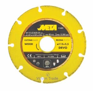 Rezna ploca za drvo i plastiku O115 x 25 mm – volfram karbid2