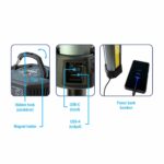 LED radna svjetiljka na stalku teleskopska powerbank funkcija2