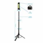 LED radna svjetiljka na stalku teleskopska powerbank funkcija5