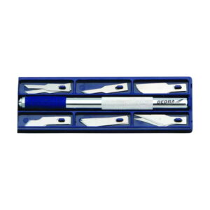 Skalpel modelarski set 12 ostrica sirine 6mm Dedra M9034