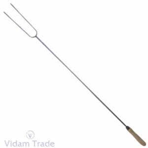 Vidam webshop home 40 Razanj za slaninu meso i kobasice inox 1 m – drvena rucka