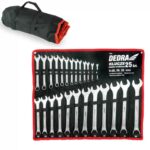 Set okasto vilicastih kljuceva 6 32mm – 25 djelni Dedra 1406