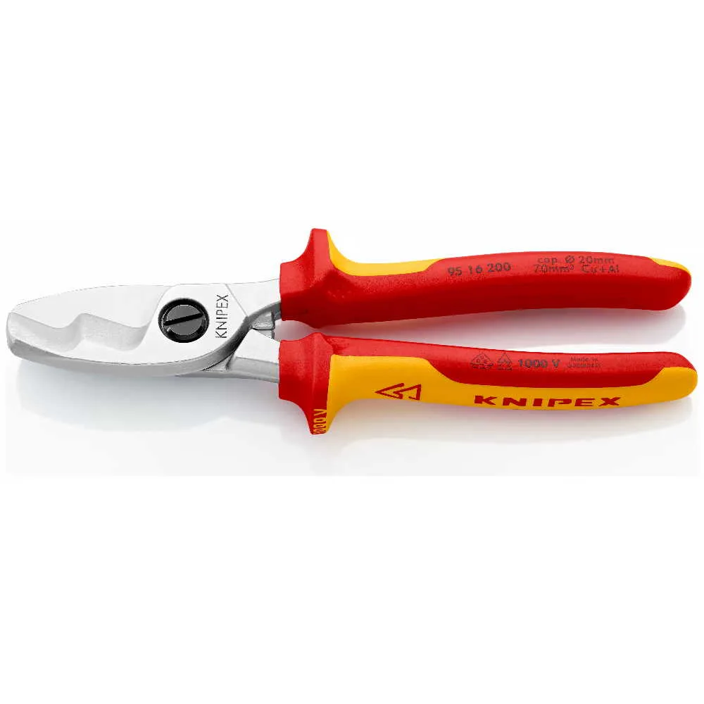 Knipex skare za kabele s dvostrukom ostricom 95 16 200 1