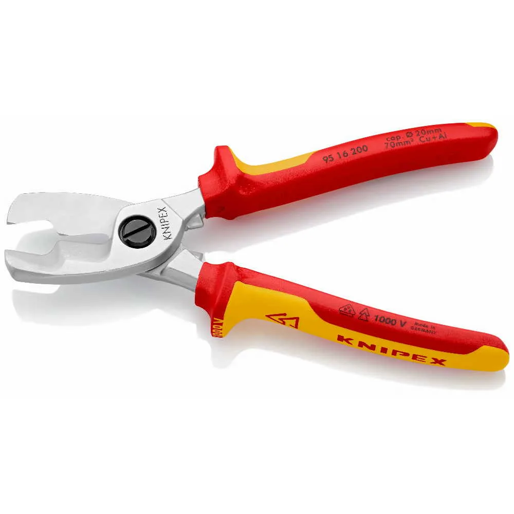 Knipex skare za kabele s dvostrukom ostricom 95 16 200