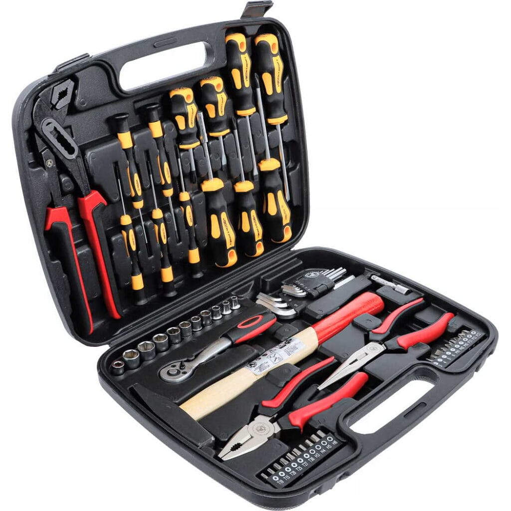 Kovceg s alatom 58 dijelova BGS 2037