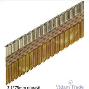 Cavli za cavlericu Senco 31×75 mm 2000 kom rebrasti