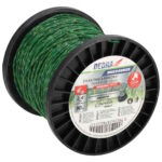 Četvrtasta rezna nit za trimer 2,4x90m upletena/twisted Dedra - Slika 2