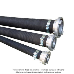 Usisno gumeno crijevo za vodu 75mm