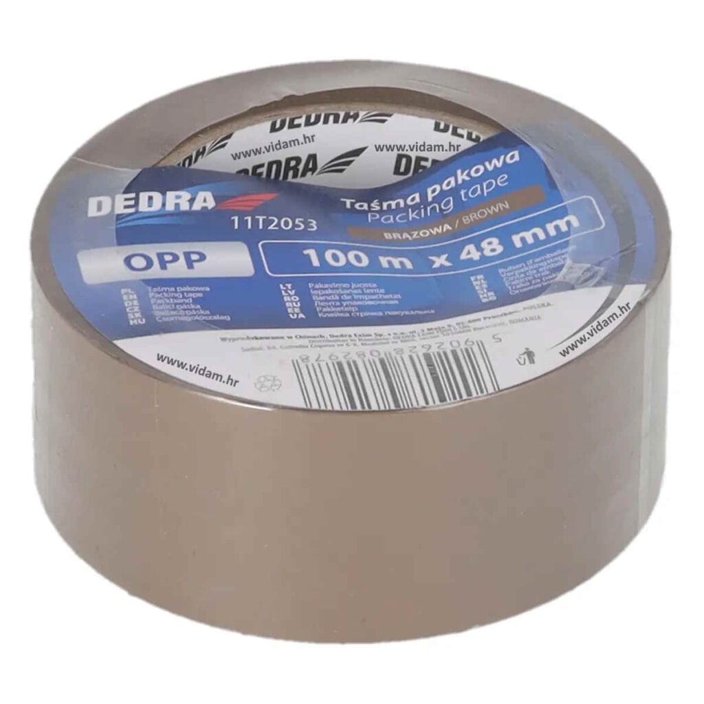 Smeda traka za pakiranje 48mm x 100m OPP 45 µm